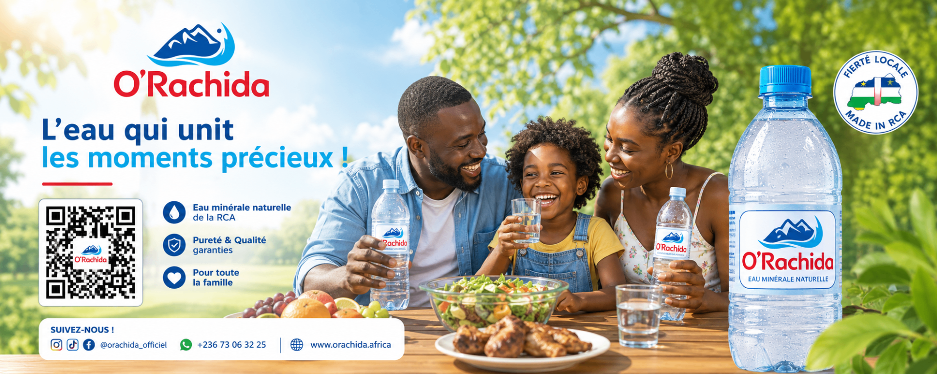 Affiche A2 — L'eau qui unit