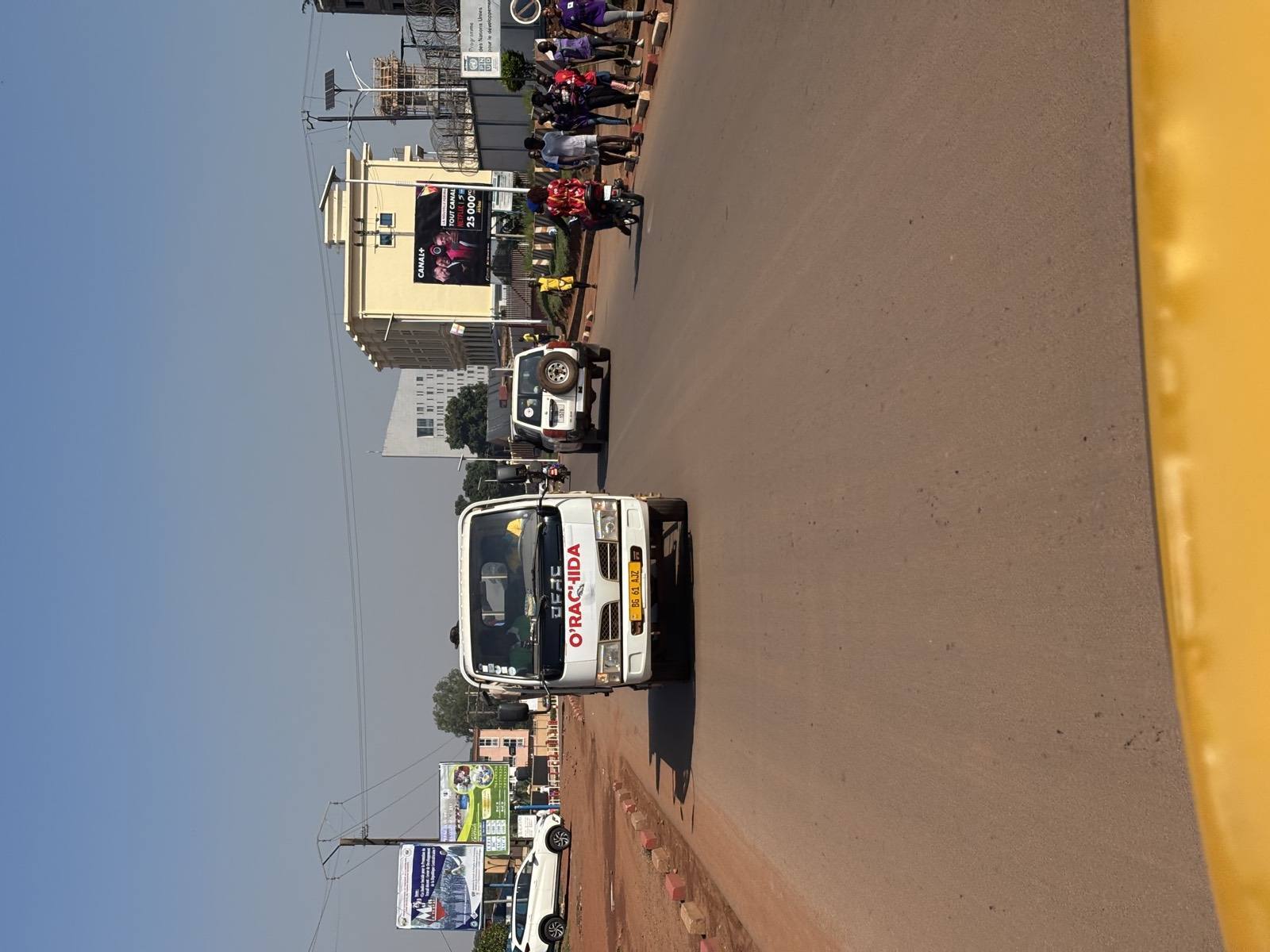 Camion de livraison O'Rachida à Bangui