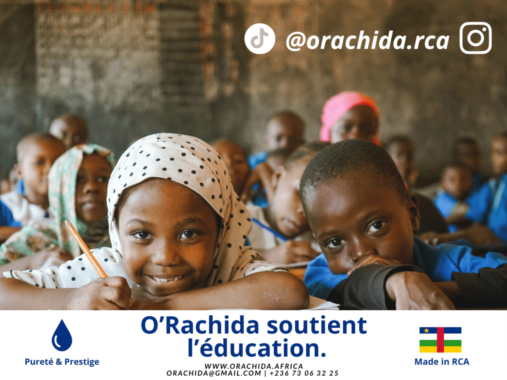 O'Rachida soutient l'éducation